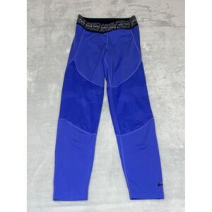 Nike Pro Dri-FIT Womens Leggings XS Purple CJ4187-518 Activewear Training